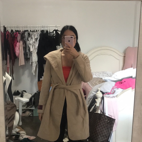 wilfred hooded wool cashmere coat - Picture 11 of 11